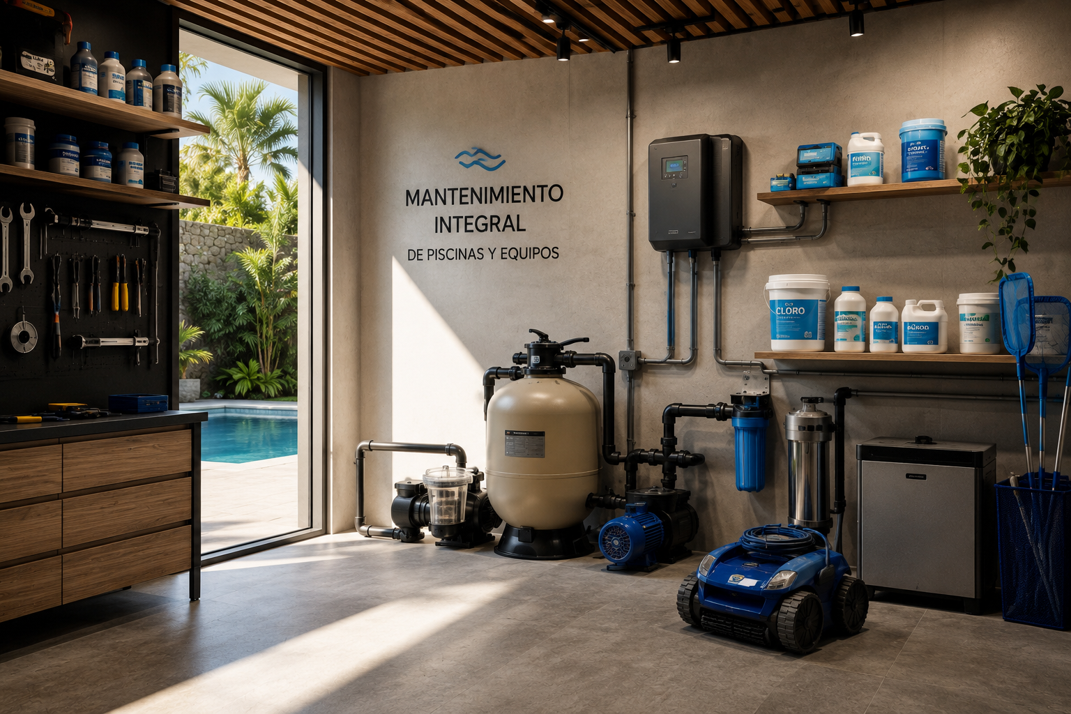 Mantenimiento integral de piscinas